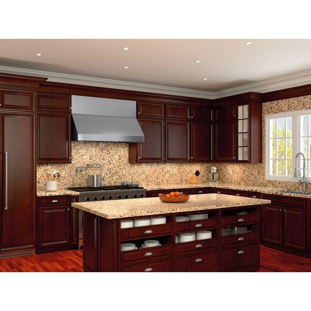 Zephyr Hotte de cuisinière murale Tempest II Wall de 36 po AK7536CS – Image 3