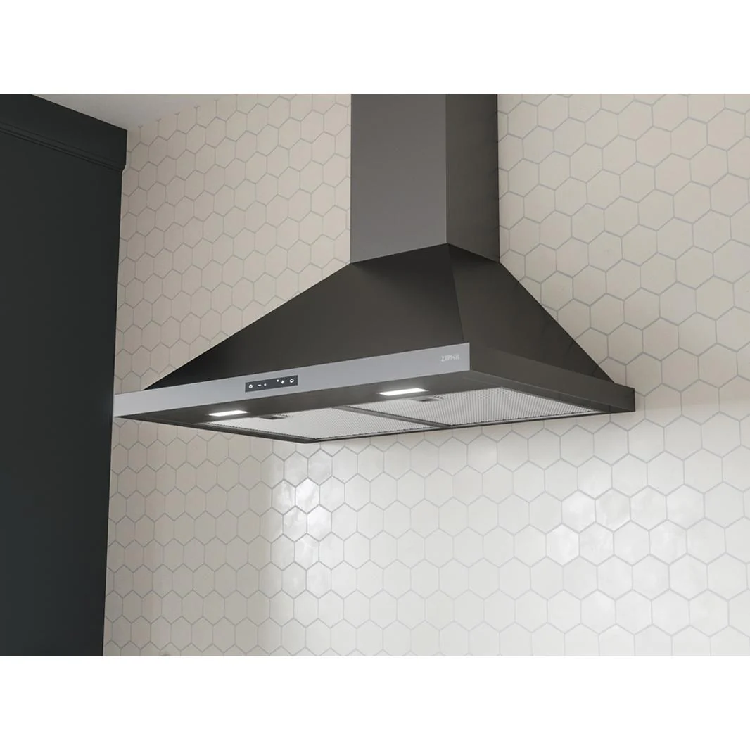 Zephyr Hotte de cuisinière murale Ombra de 30 po ZOM-E30BBS – Image 3