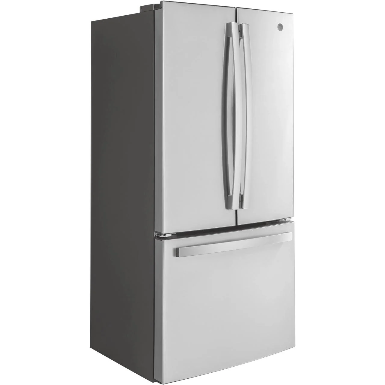 GE Réfrigérateur trois portes avec porte à deux battants à profondeur de comptoir de 33 po., 18.6 pi.cu. GWE19JYLFS – Image 2