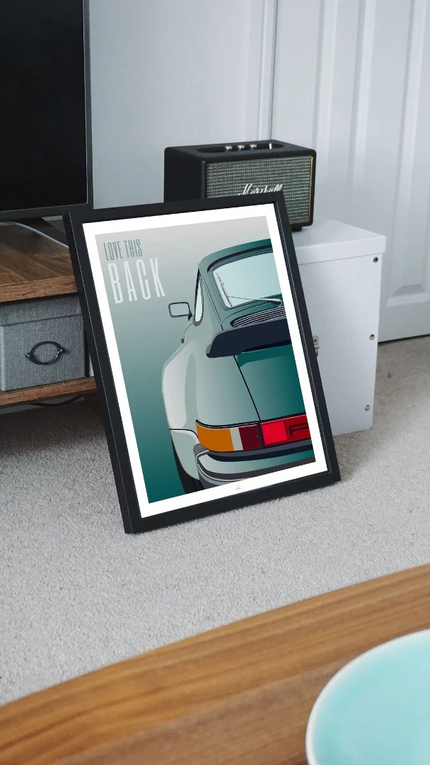 Affiche auto - "LOVE THIS BACK" – Image 2
