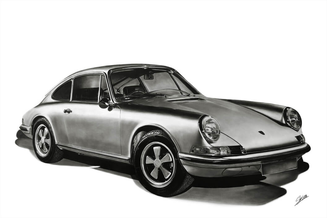 Œuvre et reproductions PORSCHE 911 2,0