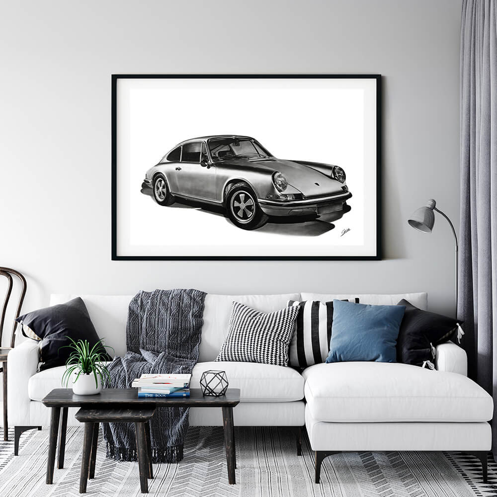 Œuvre et reproductions PORSCHE 911 2,0 – Image 4