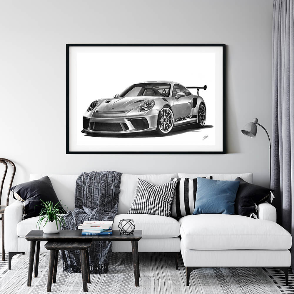 Œuvre et reproductions PORSCHE GT3 RS – Image 4